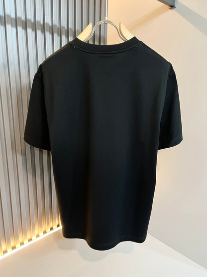 LORO*P 2025ss new t-shirt velvet pattern