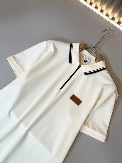 BRU*C 2025ss new polo mesh cotton
