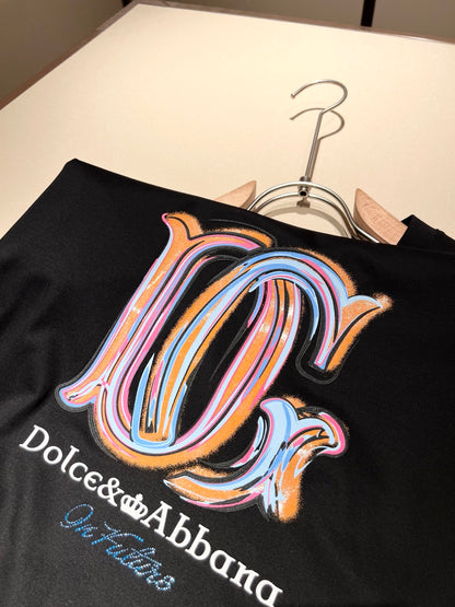 DOL*E&G 2025ss new t-shirt print