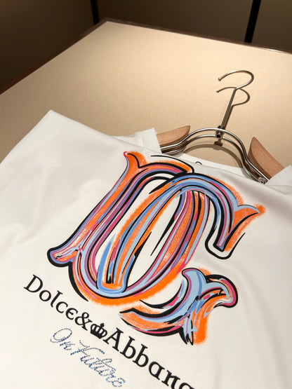 DOL*E&G 2025ss new t-shirt print