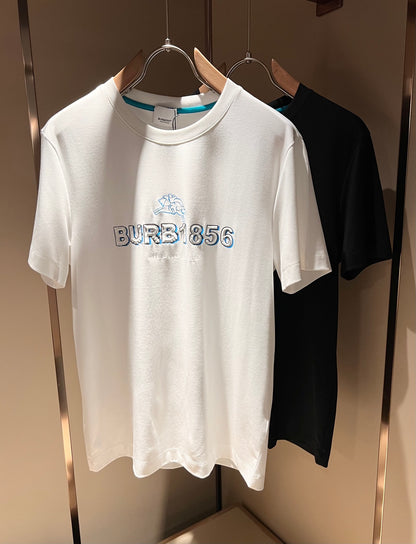 BURB* 2025ss new t-shirt environmentally friendly cotton