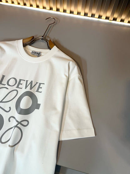 LOE*W 2025ss new logo graphic print