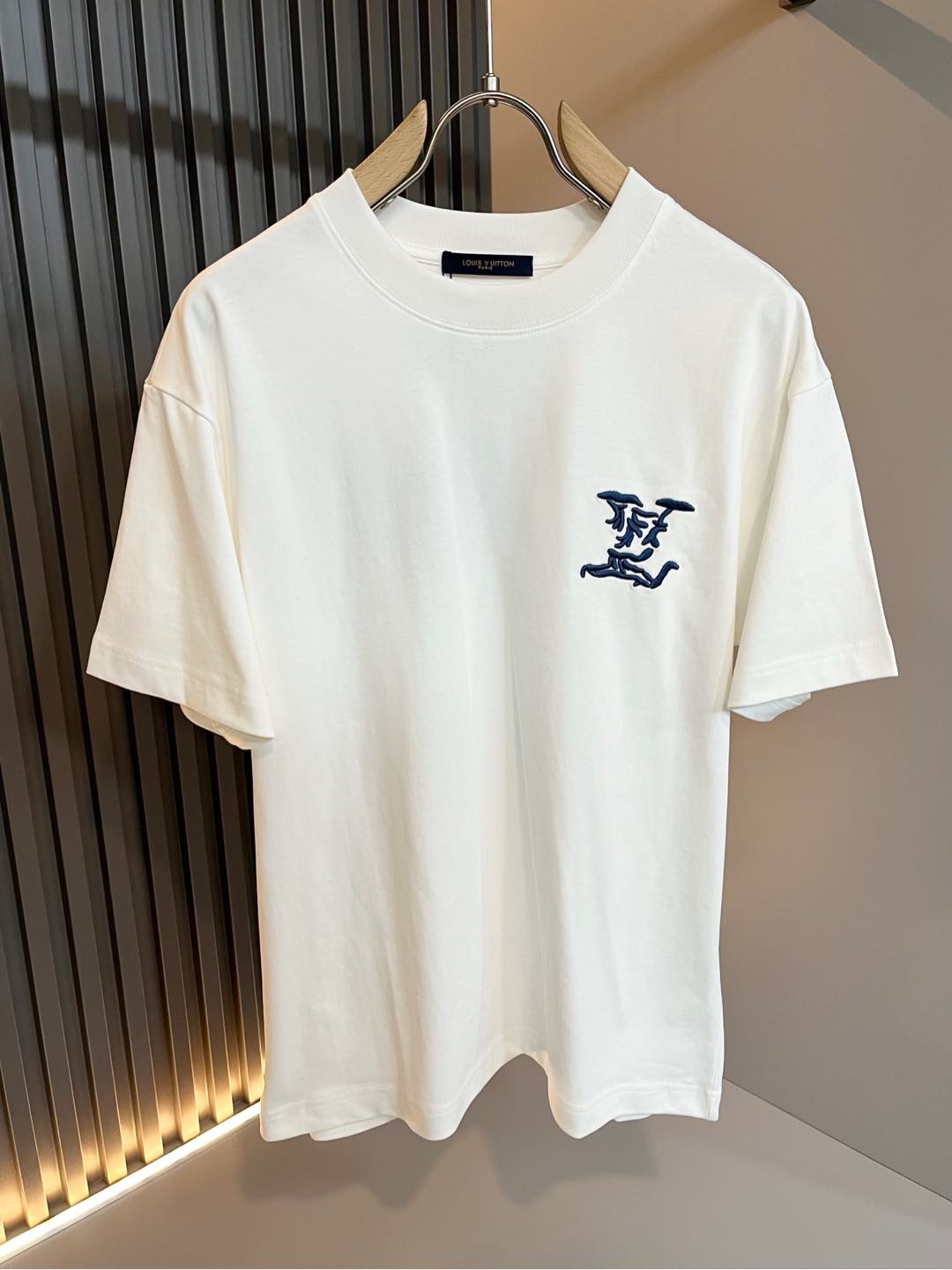 LOUI*V 2025ss new t-shirt cotton embroidery