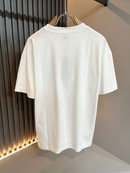BURB* 2025ss new t-shirt embroidery