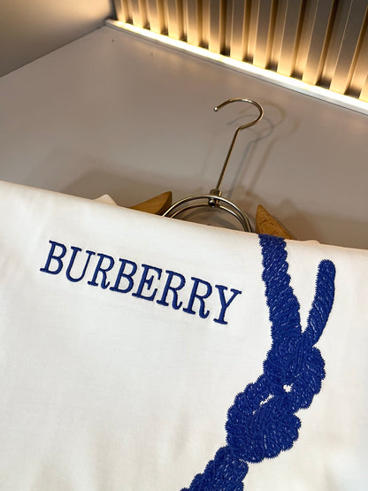 BURB* 2025ss new t-shirt embroidery