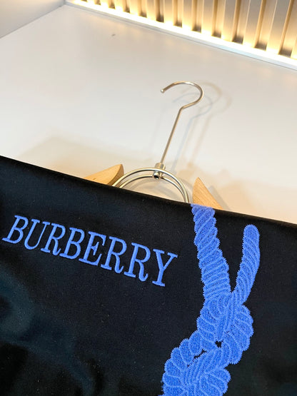 BURB* 2025ss new t-shirt embroidery