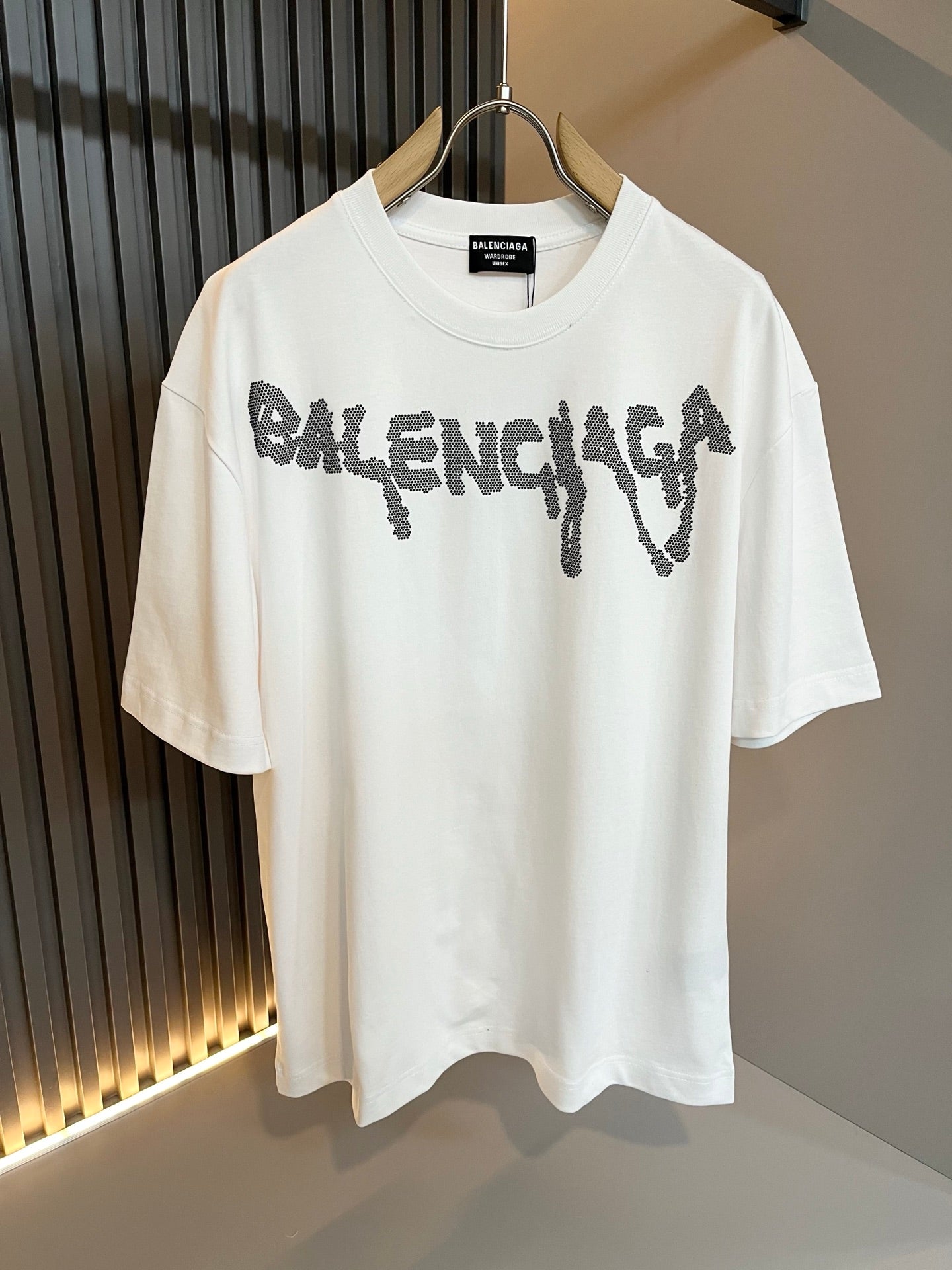 BALENC* 2025ss new hot drilling t-shirt cotton