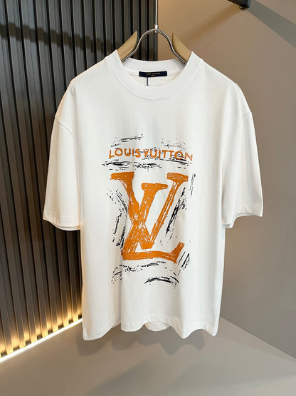 LOUI*V new cotton t-shirt printed pattern