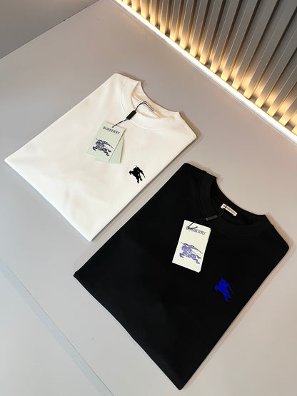 BURB* new cotton t-shirt velvet Icon