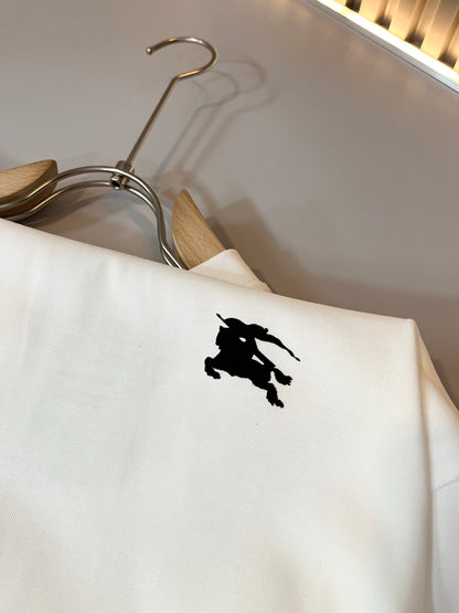 BURB* new cotton t-shirt velvet Icon