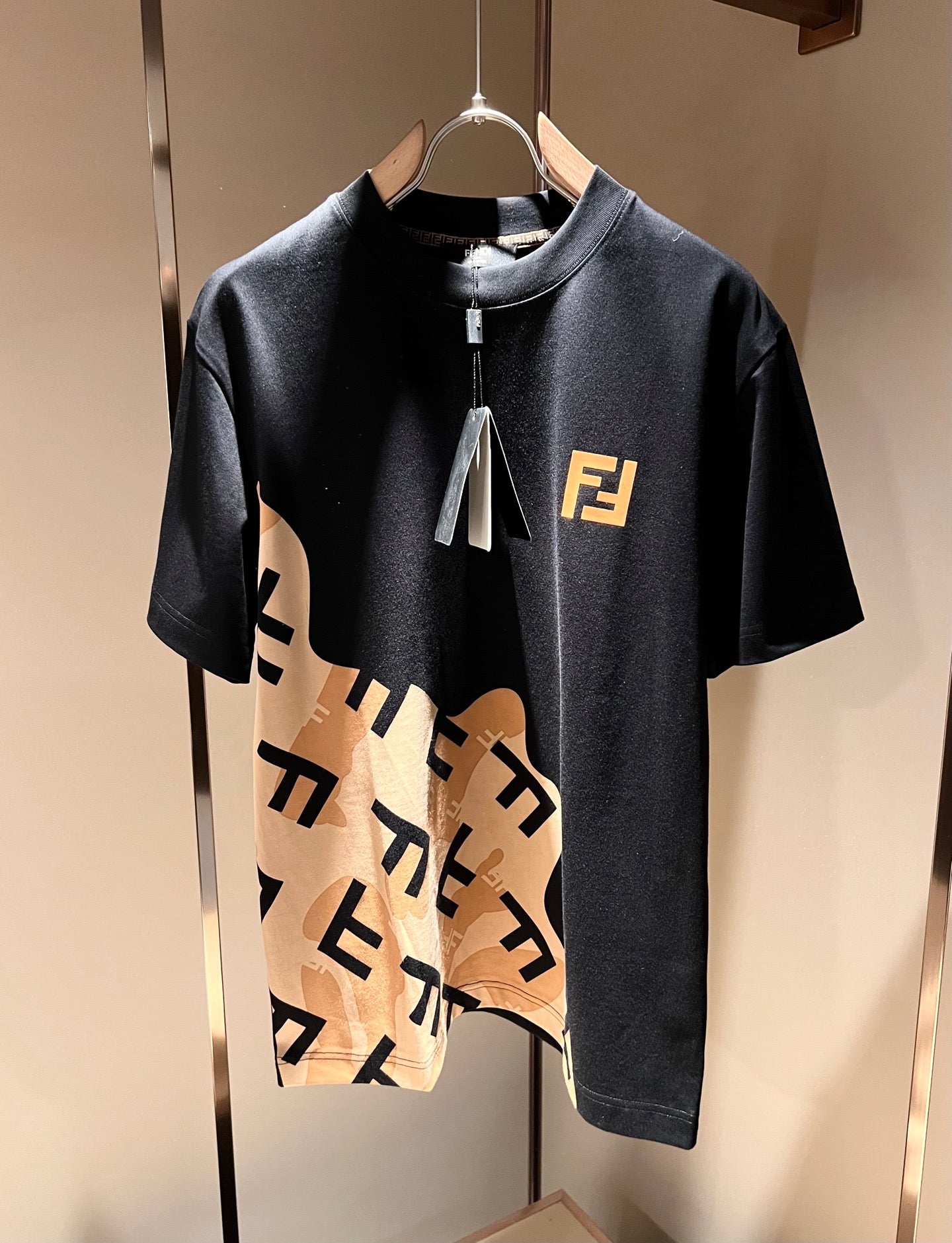 FEN* new cotton t-shirt Iconic letter logo