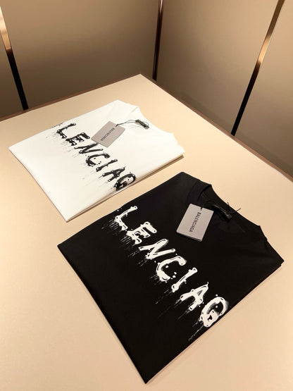 BALENC* new cotton t-shirt pressed velvet