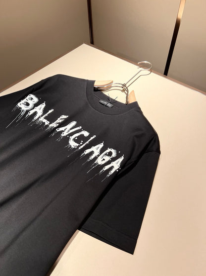 BALENC* new cotton t-shirt pressed velvet