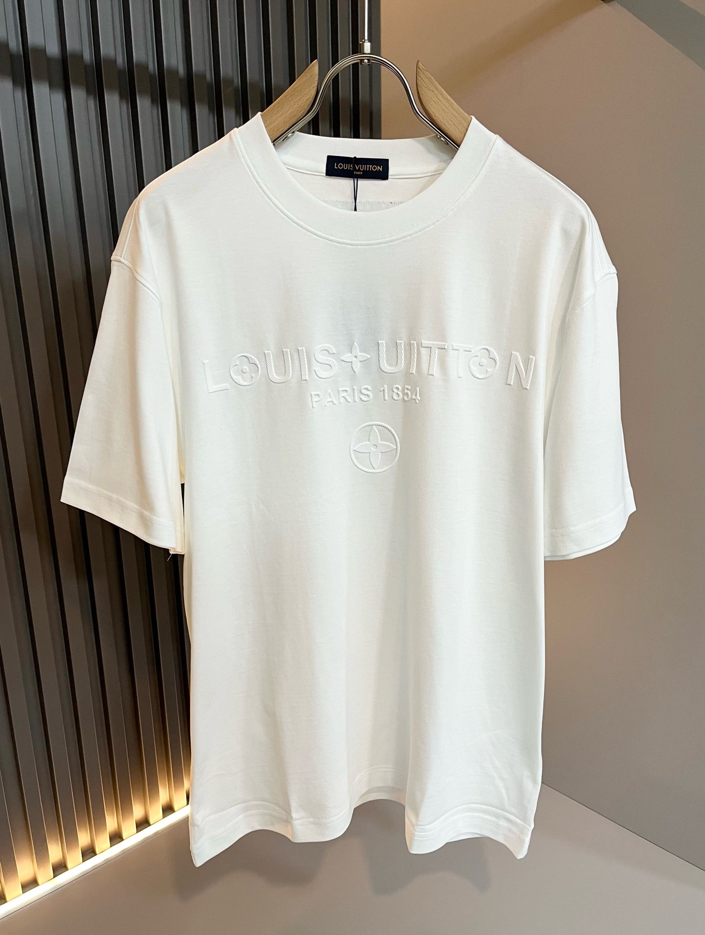 LOUI*V new cotton t-shirt embossed printing