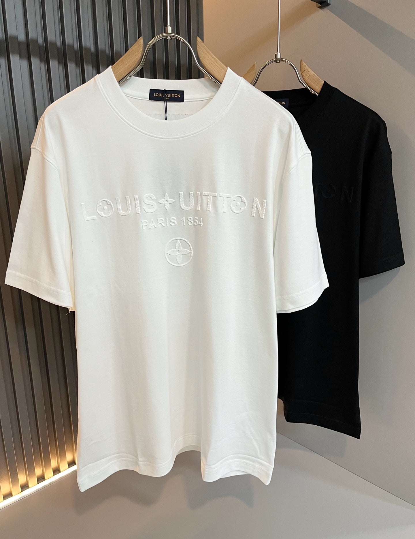 LOUI*V new cotton t-shirt embossed printing