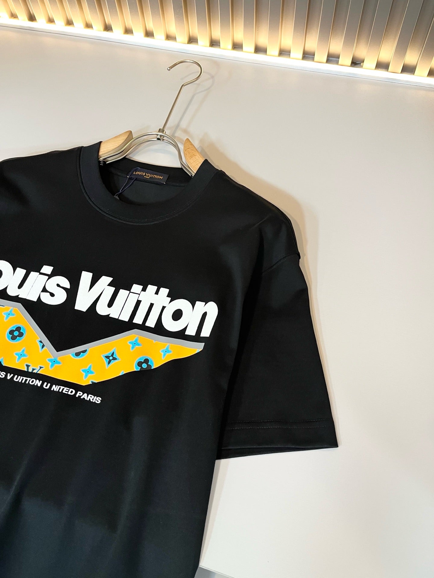 LOUI*V new cotton t-shirt embossed printing