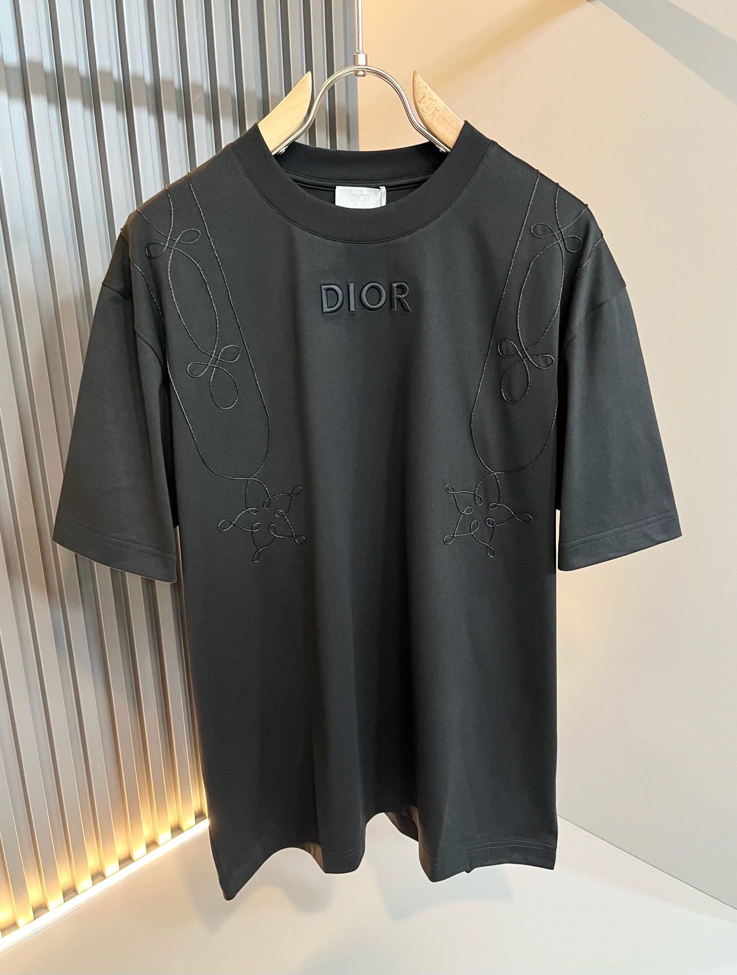 DIO* new cotton t-shirt pressed velvet