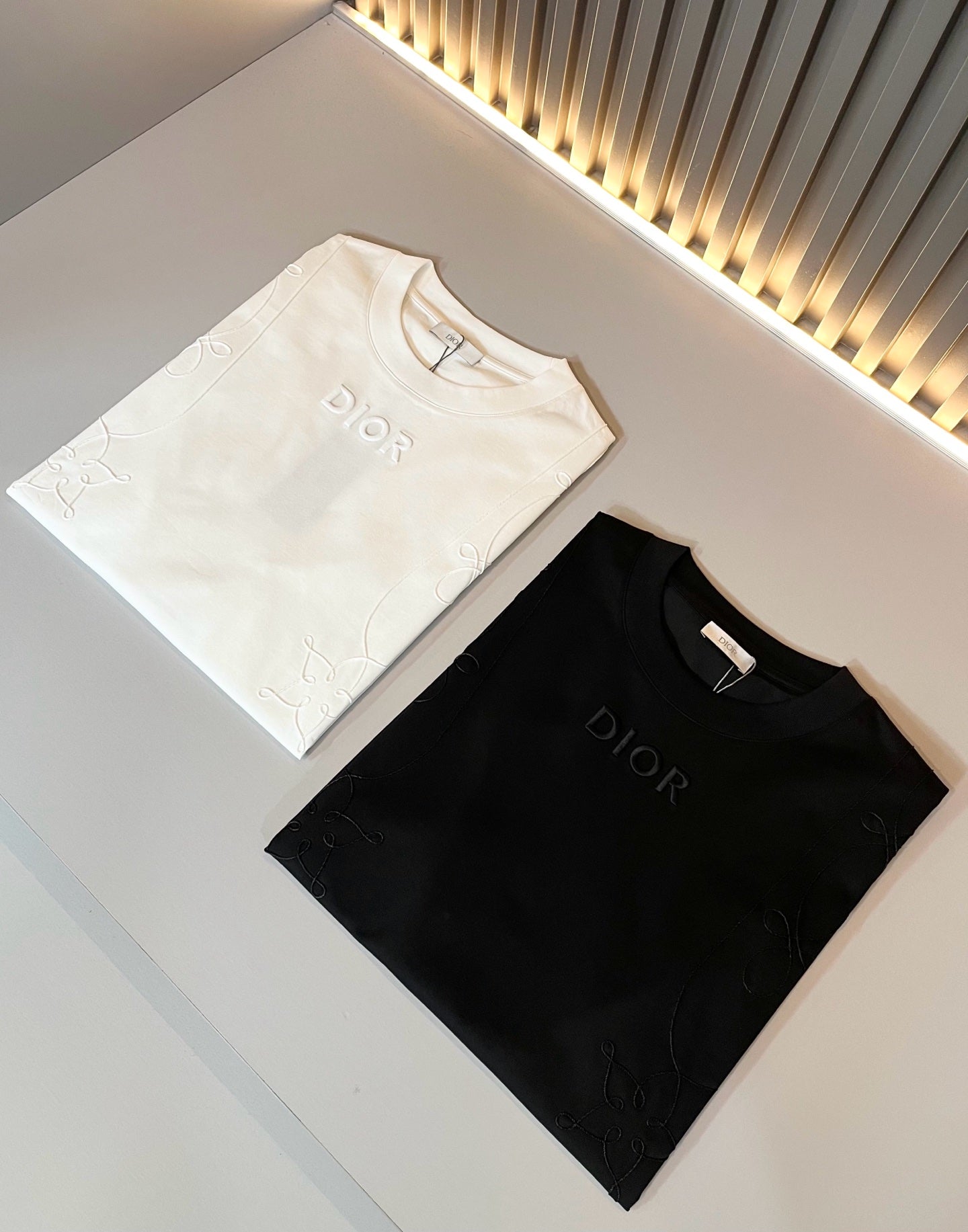 DIO* new cotton t-shirt pressed velvet