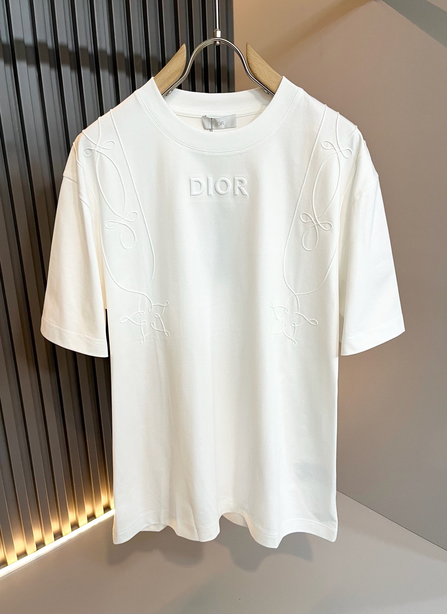 DIO* new cotton t-shirt pressed velvet