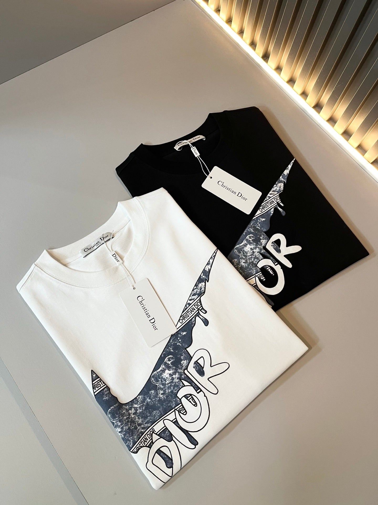 DIO* 2025ss new cotton printed t-shirt