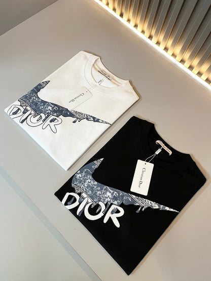 DIO* 2025ss new cotton printed t-shirt