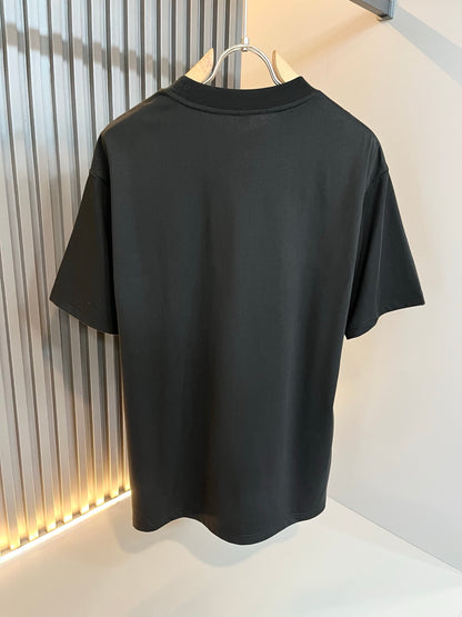 BURB* 2025ss sports and leisure t-shirt cotton