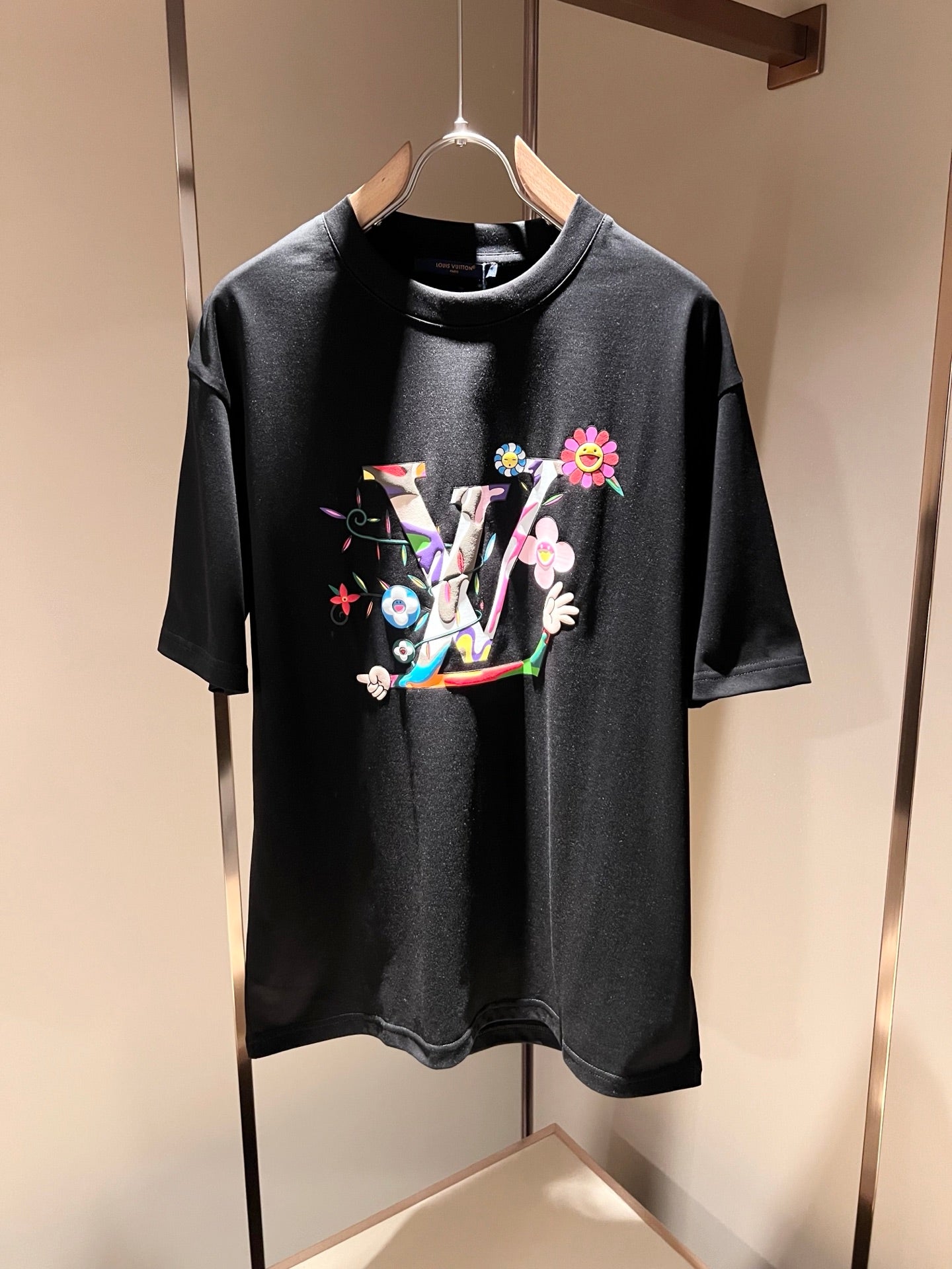 LOUI*V 2025ss couple printed t-shirt