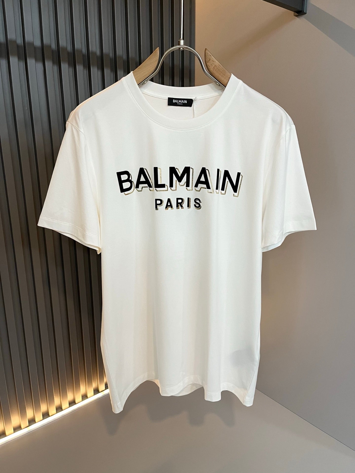 BALM* 2025ss worsted cotton t-shirt