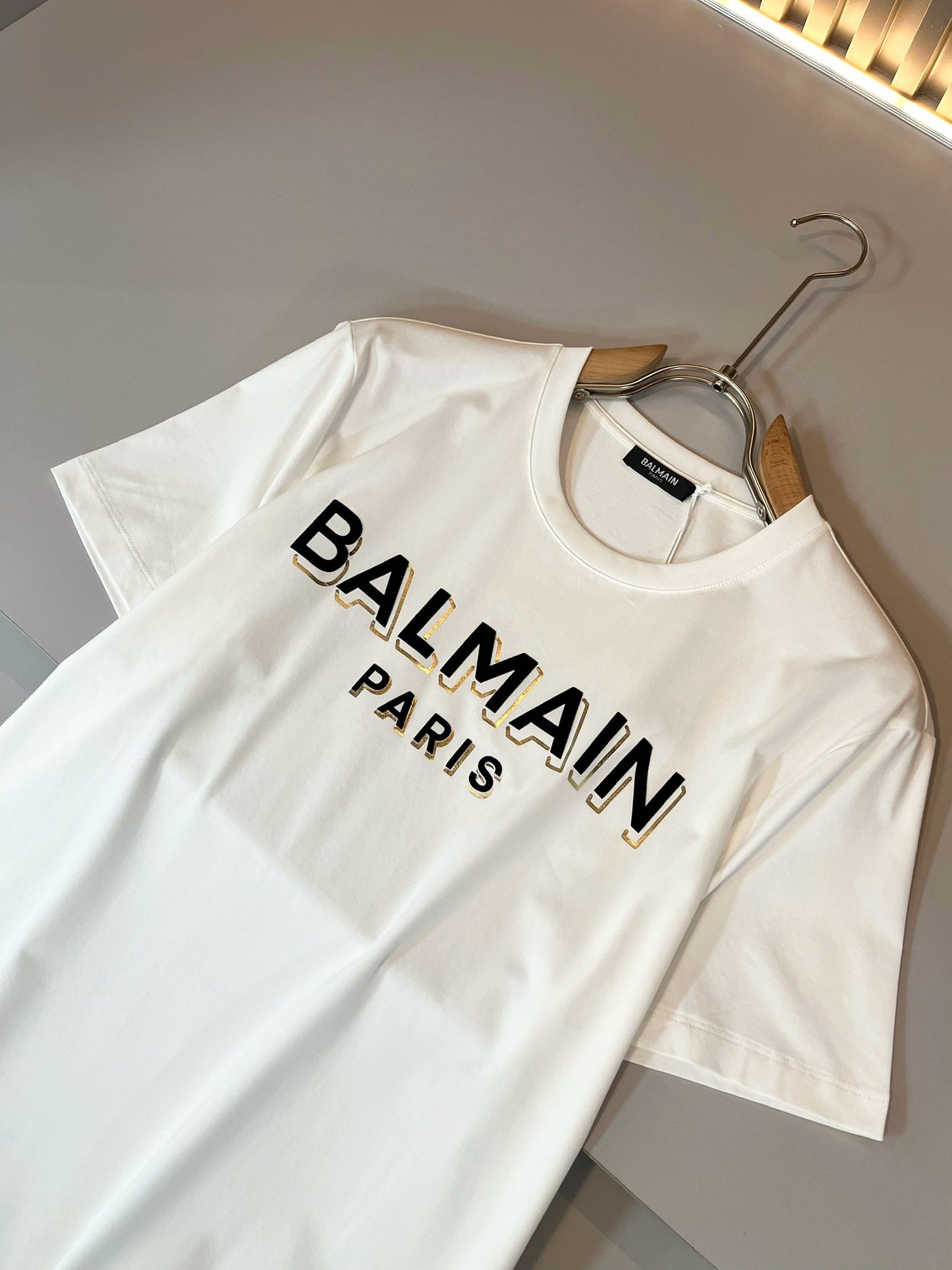 BALM* 2025ss worsted cotton t-shirt