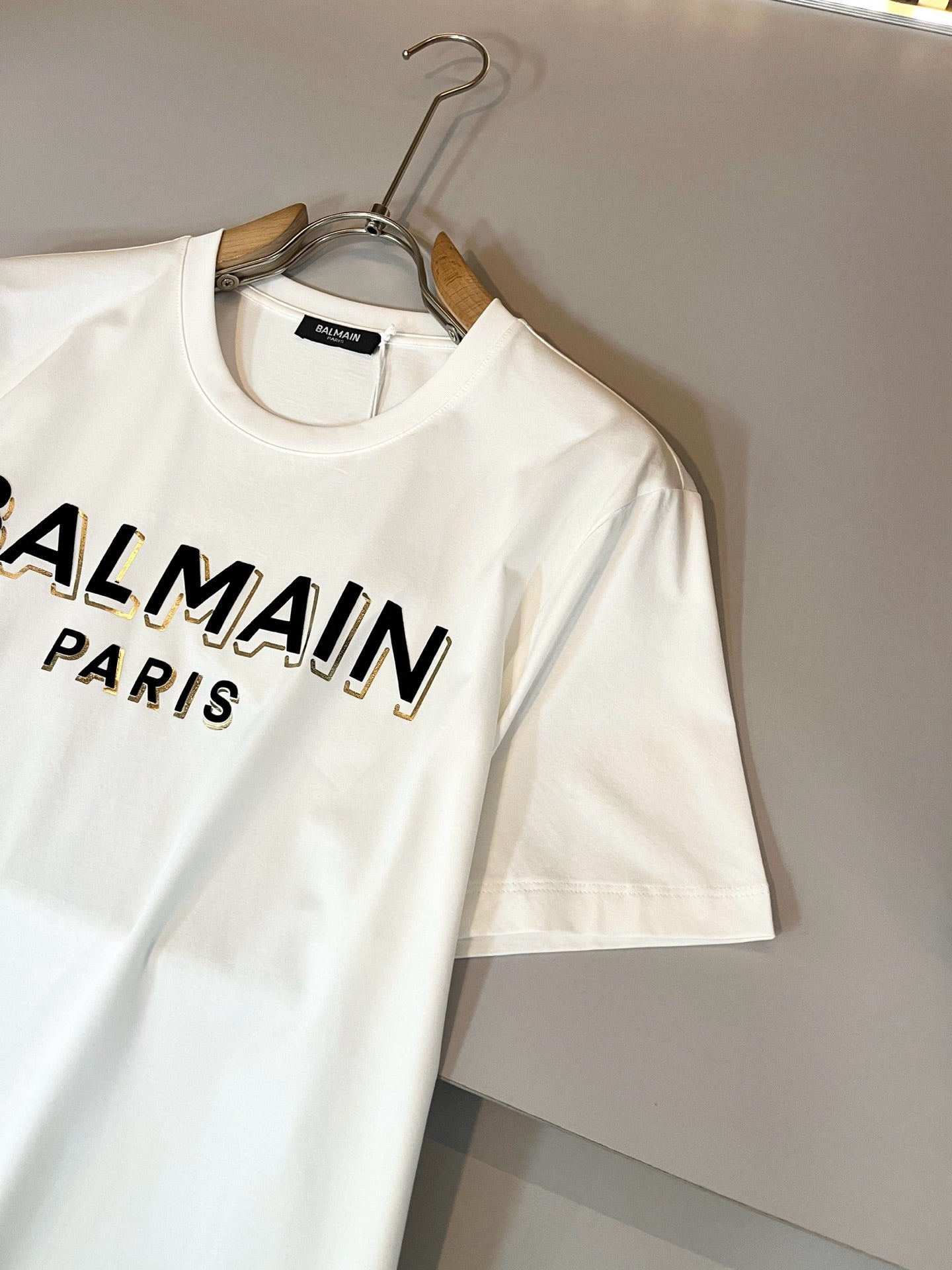 BALM* 2025ss worsted cotton t-shirt