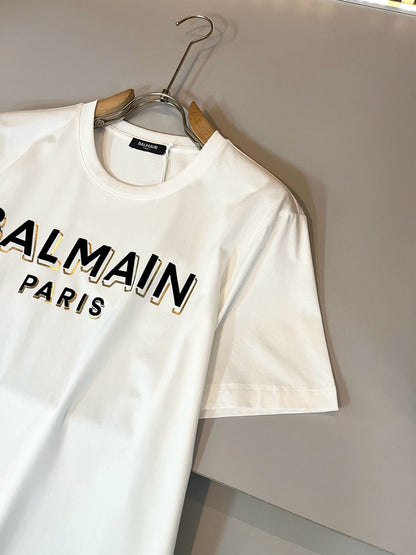 BALM* 2025ss worsted cotton t-shirt