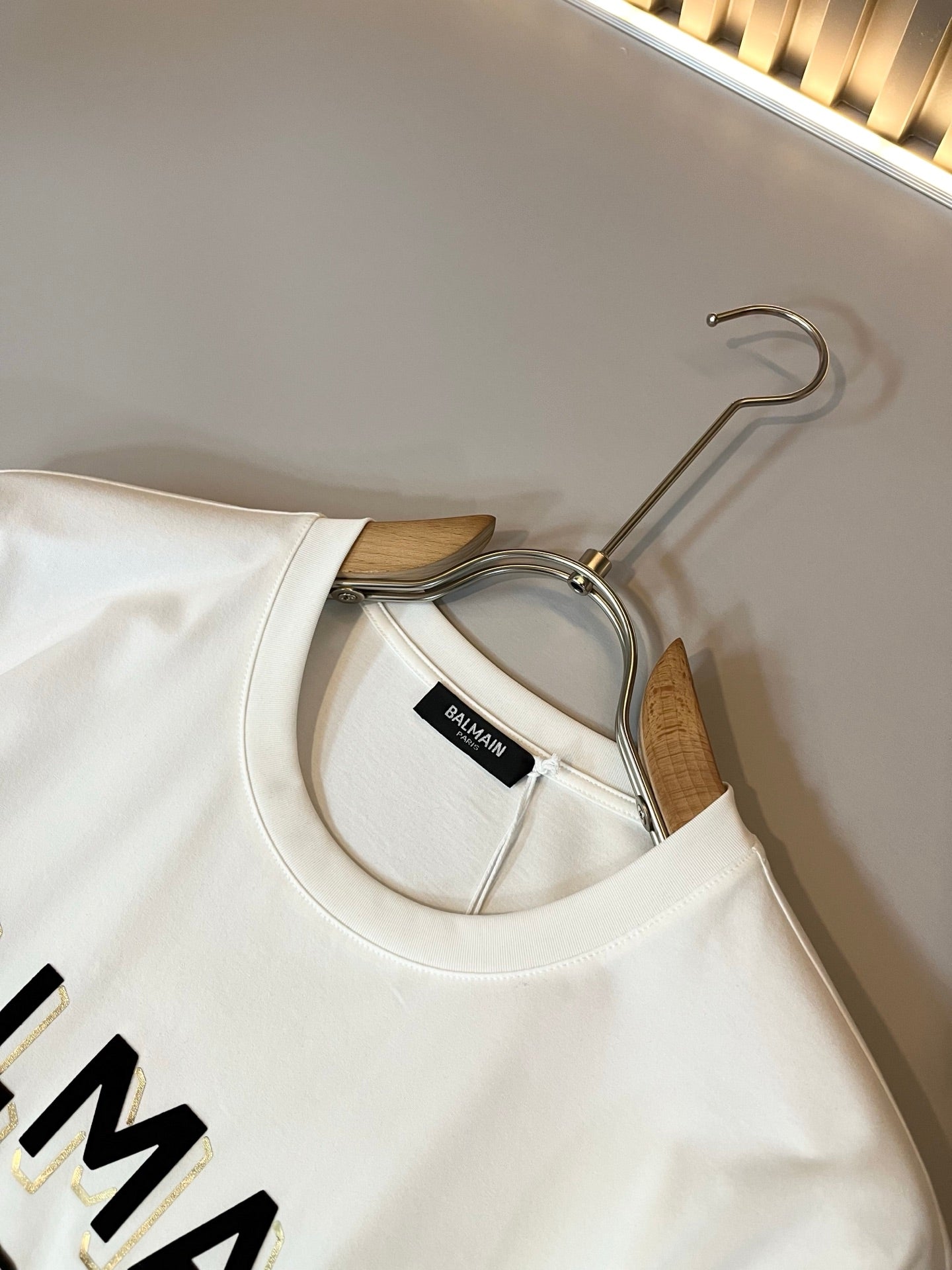 BALM* 2025ss worsted cotton t-shirt