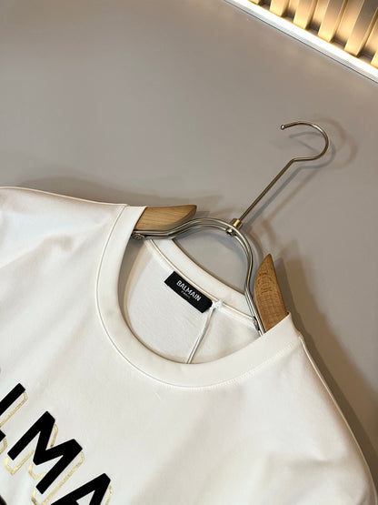 BALM* 2025ss worsted cotton t-shirt