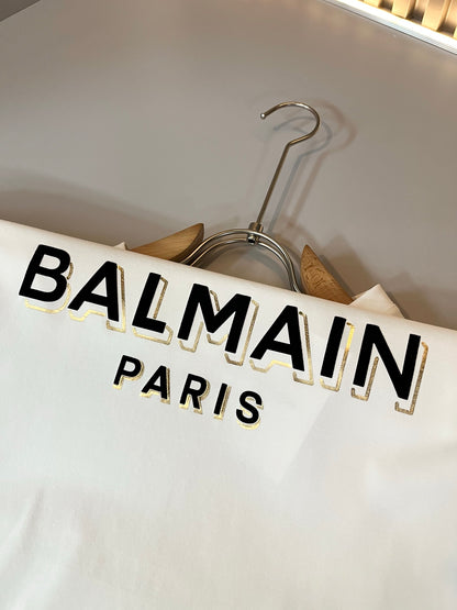 BALM* 2025ss worsted cotton t-shirt
