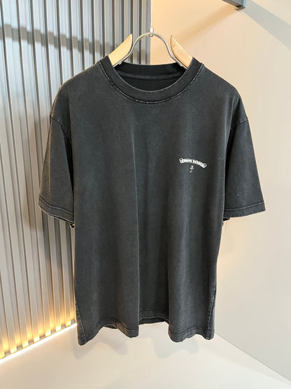 CHROM*H 2025ss distressed cotton t-shirt