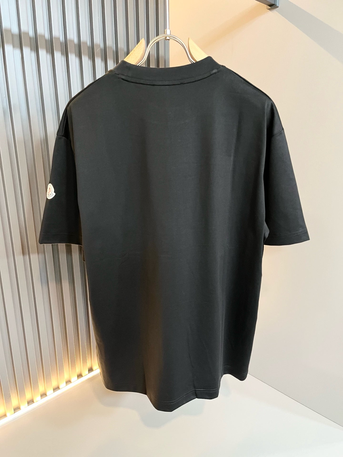 MONCL* 2025ss embroidered logo t-shirt