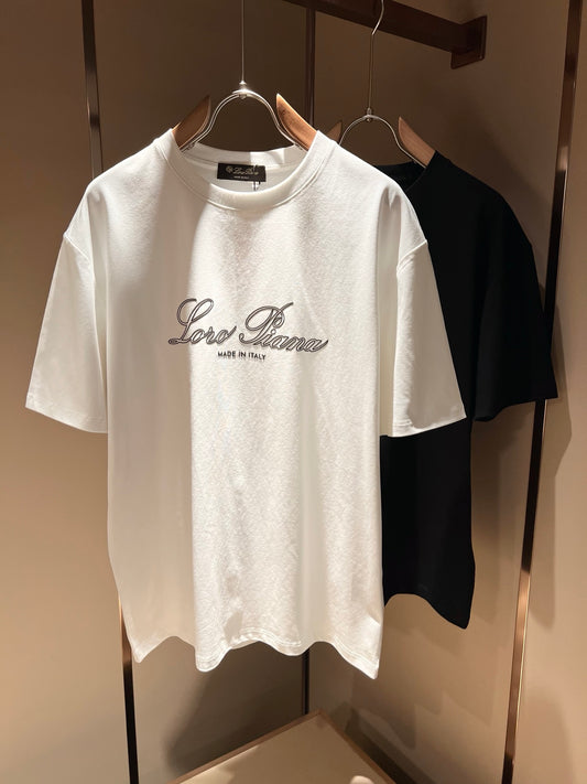 LORO*P 2025ss cotton casual t-shirt