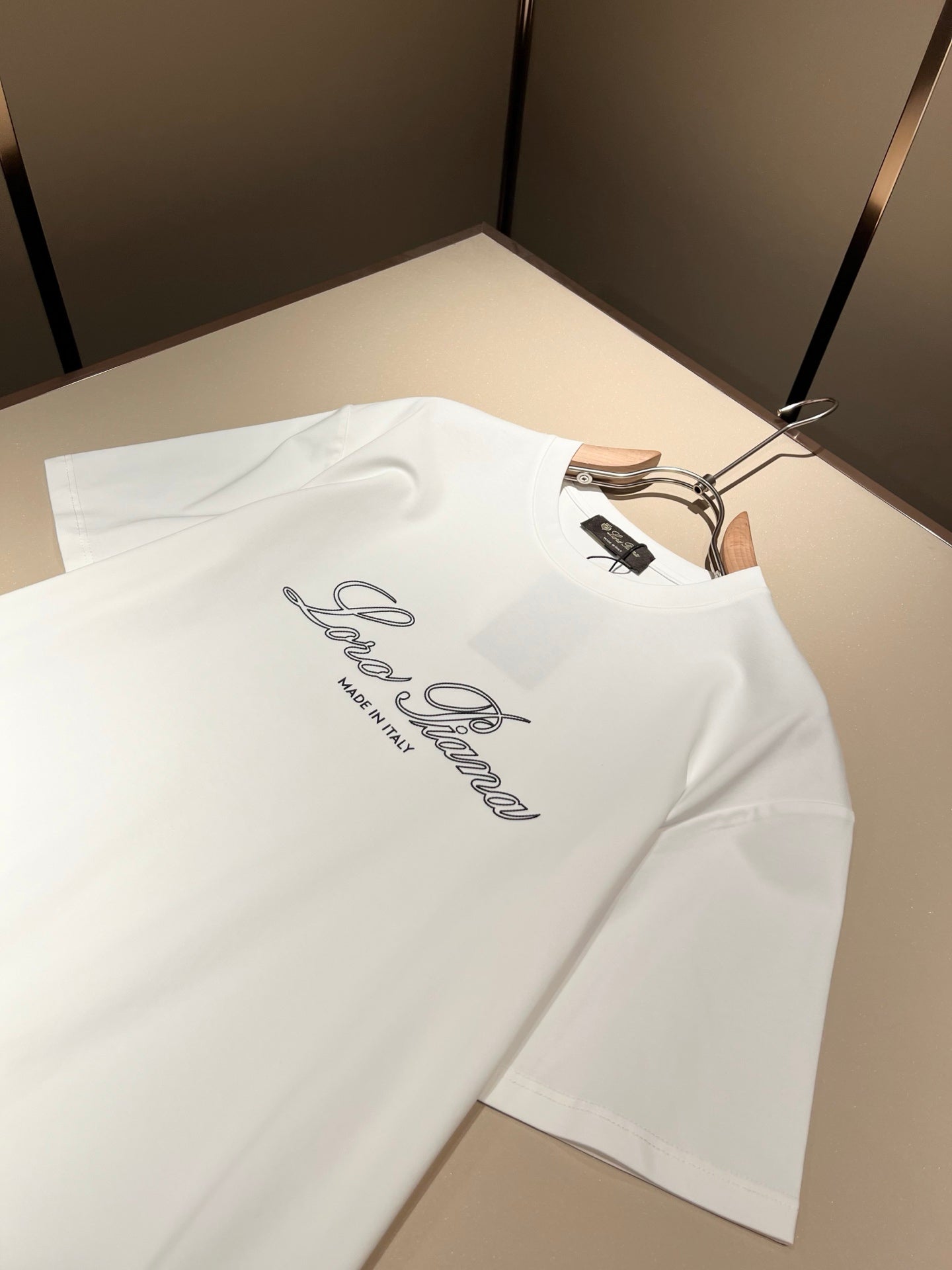 LORO*P 2025ss cotton casual t-shirt