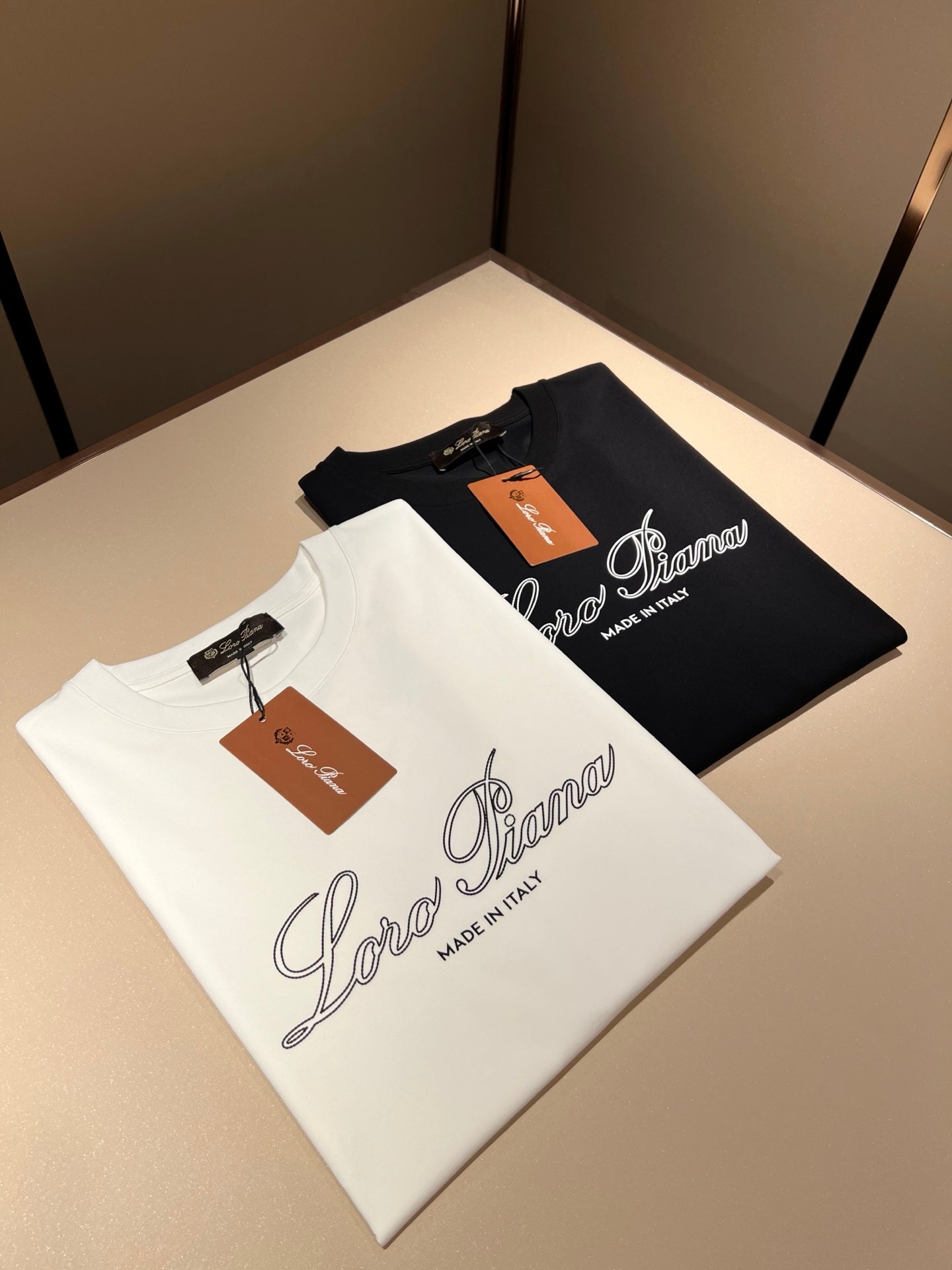 LORO*P 2025ss cotton casual t-shirt