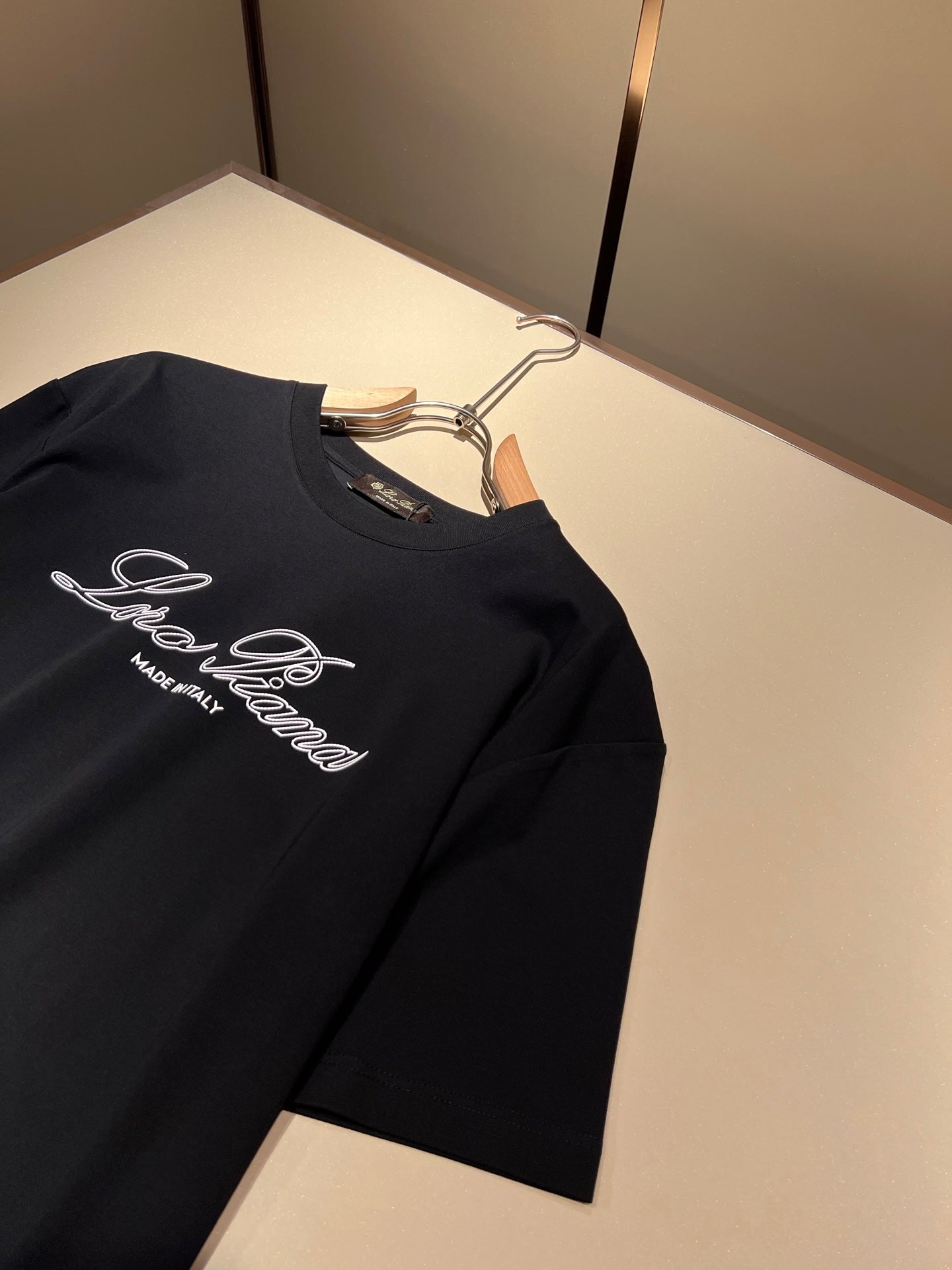 LORO*P 2025ss cotton casual t-shirt