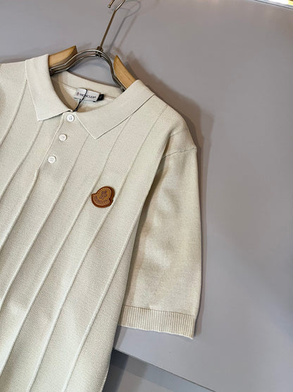 MONCL* 2025ss new short-sleeved sweaters