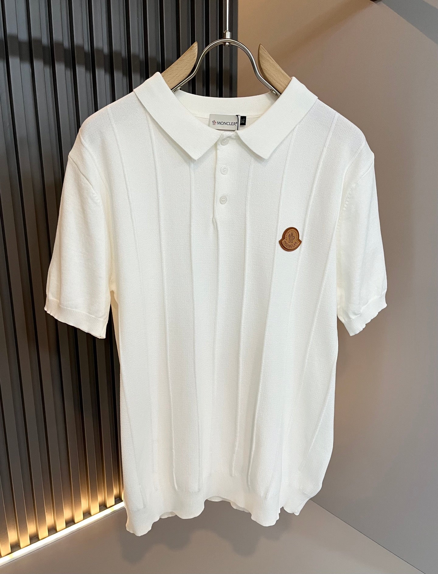 MONCL* 2025ss new short-sleeved sweaters