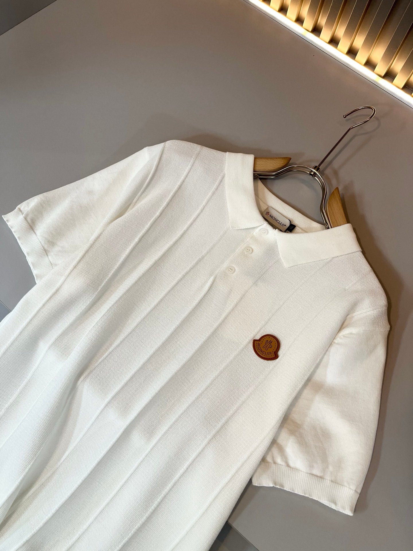 MONCL* 2025ss new short-sleeved sweaters