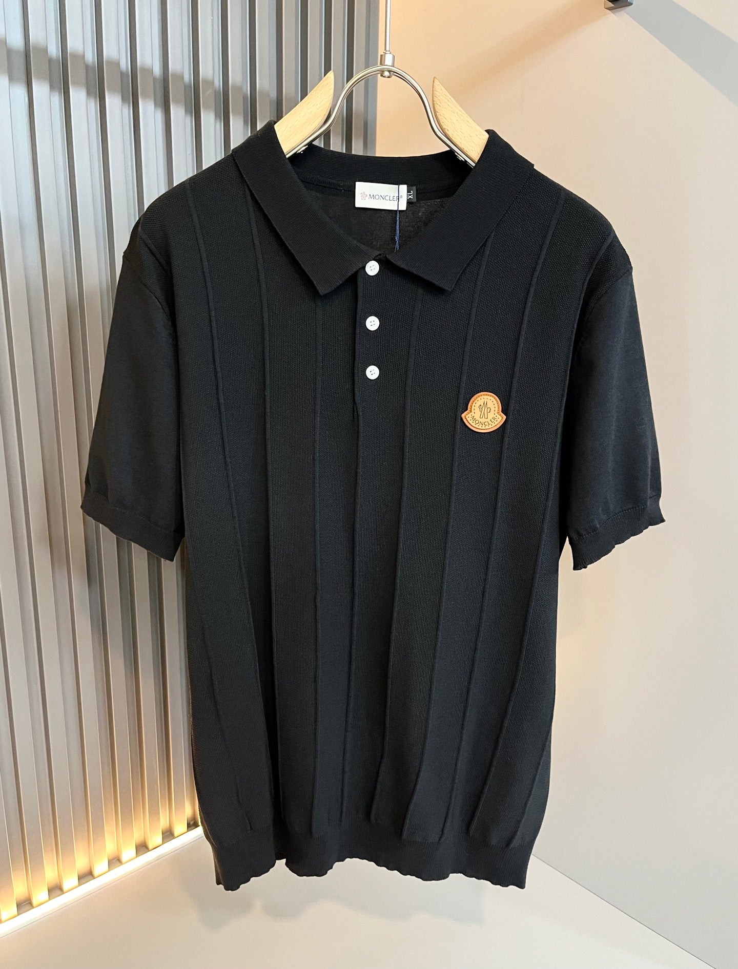 MONCL* 2025ss new short-sleeved sweaters