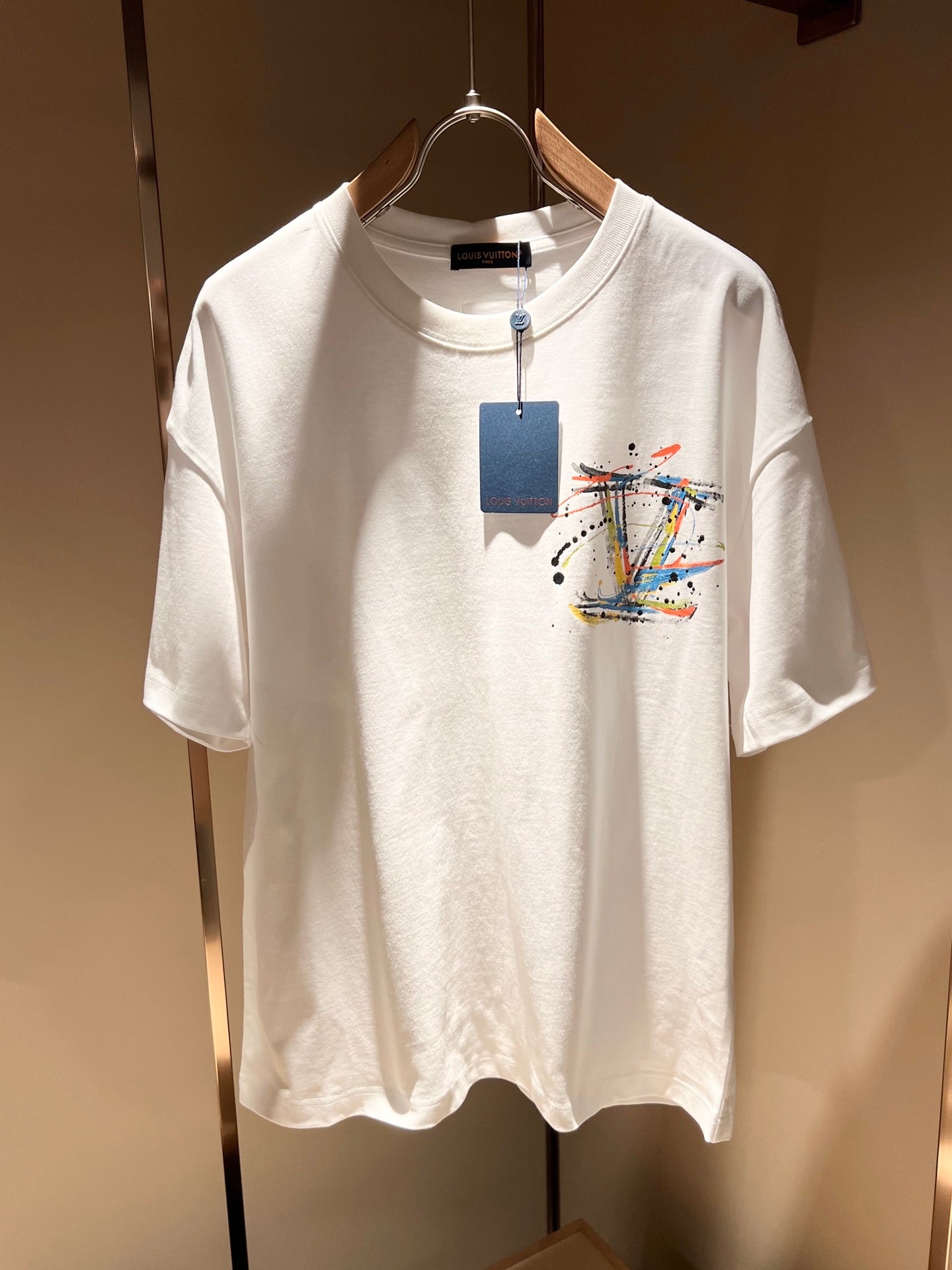 LOUI*V 2025ss new cotton printed t-shirt