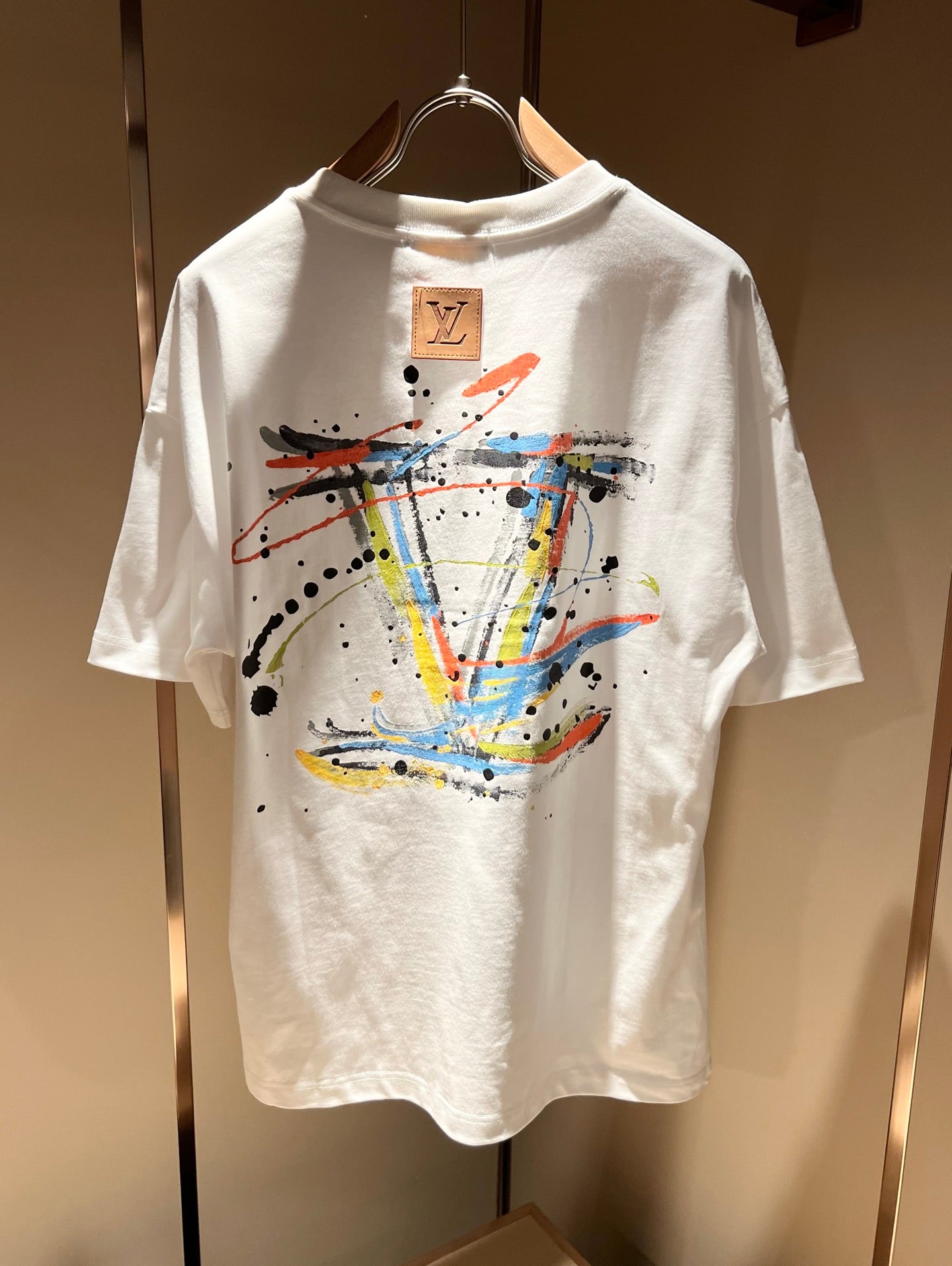 LOUI*V 2025ss new cotton printed t-shirt