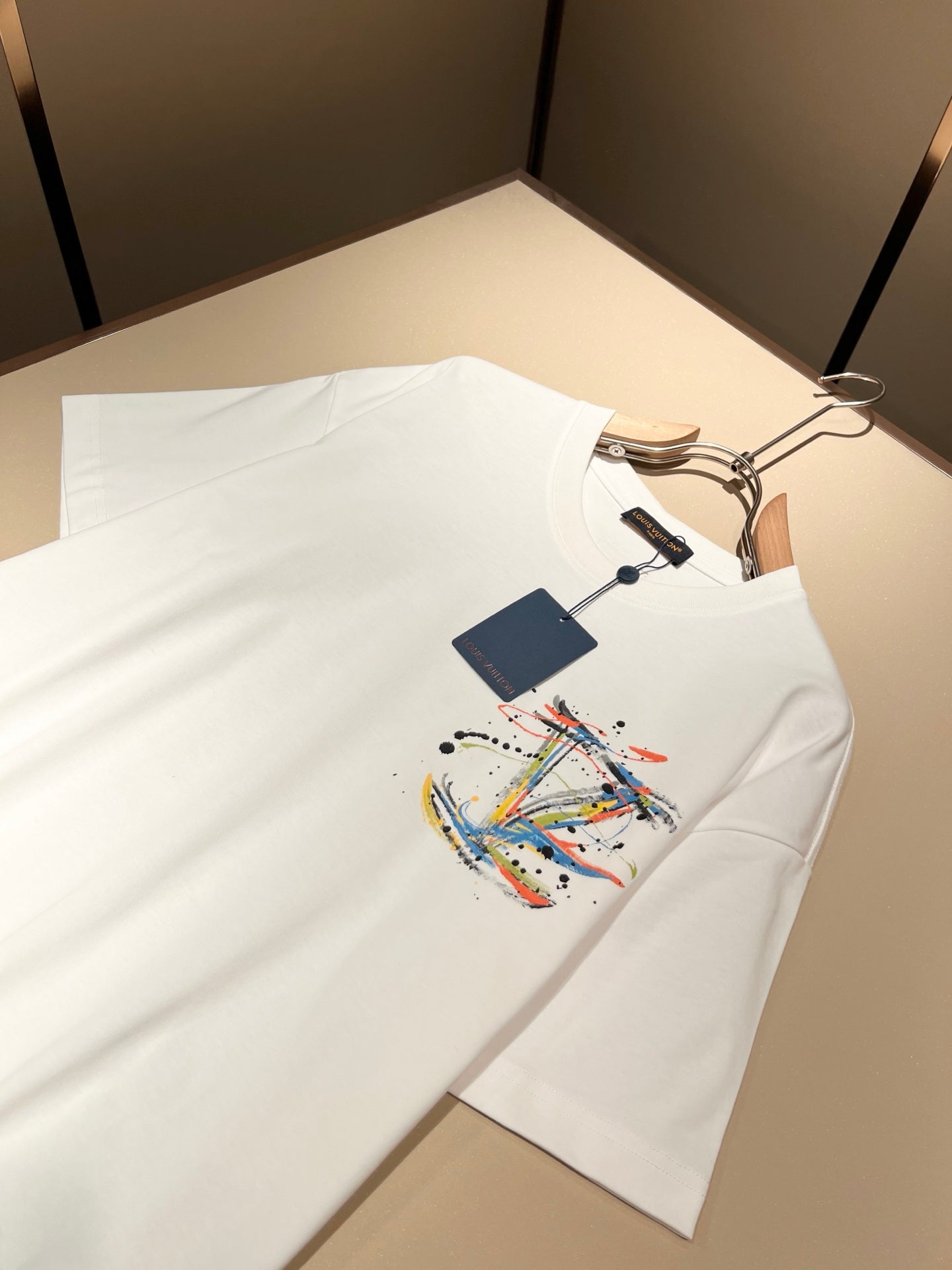 LOUI*V 2025ss new cotton printed t-shirt