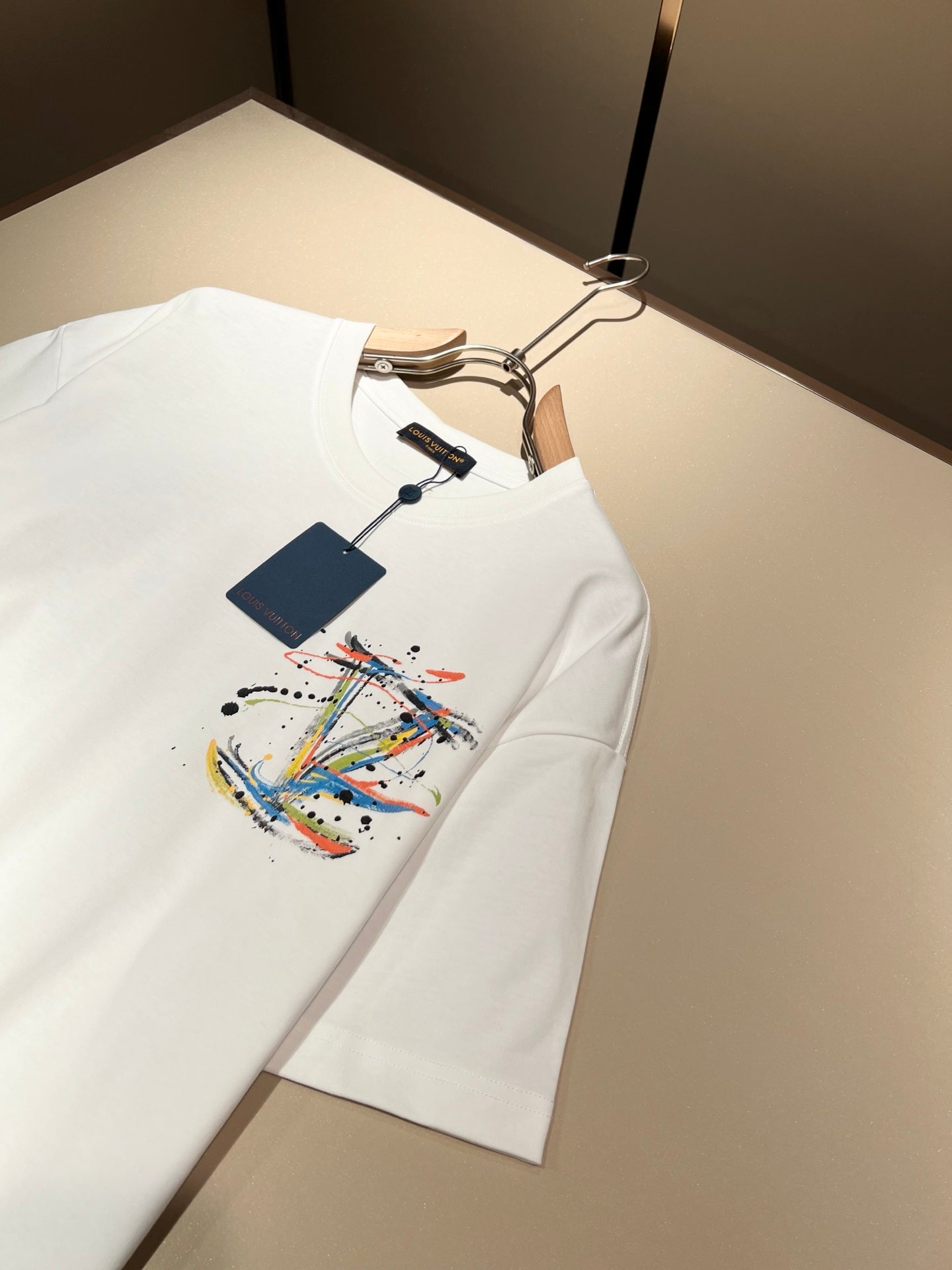 LOUI*V 2025ss new cotton printed t-shirt