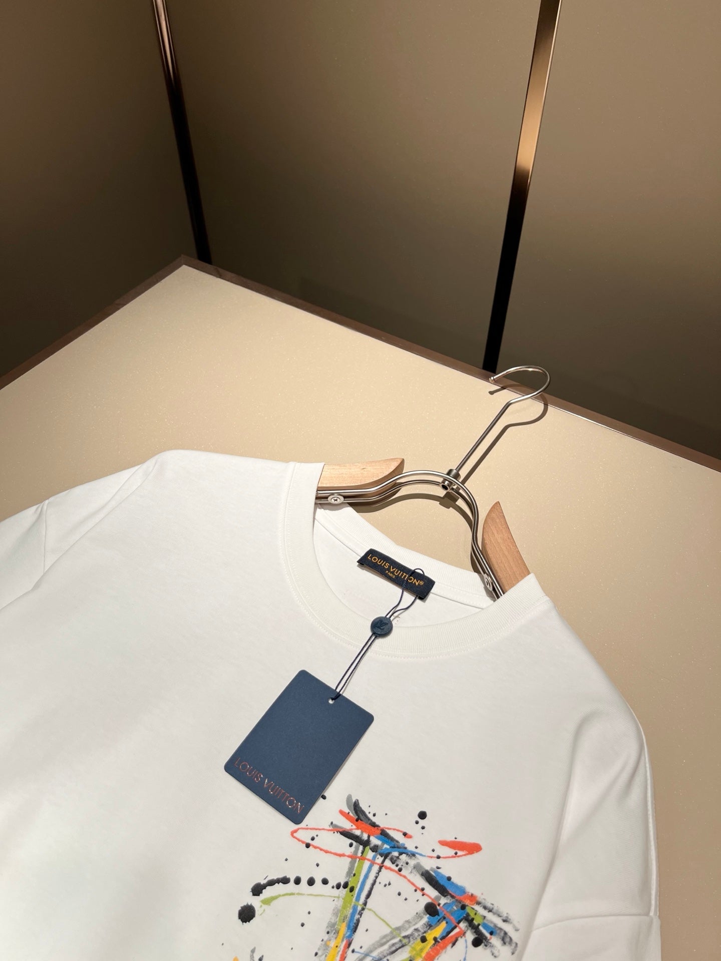 LOUI*V 2025ss new cotton printed t-shirt