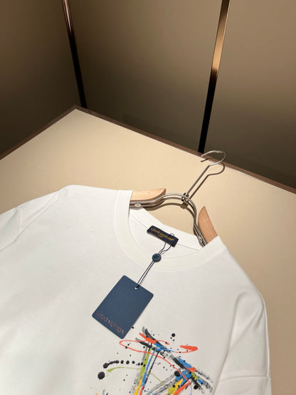 LOUI*V 2025ss new cotton printed t-shirt